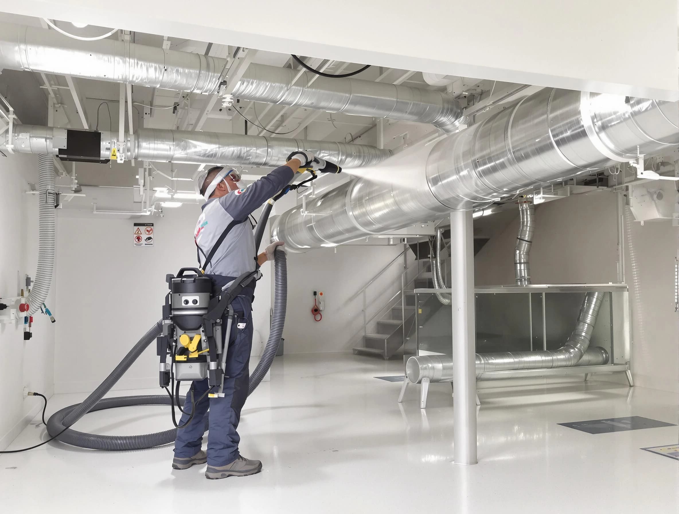 Professional central duct cleaning by Brentwood Air Duct Cleaning in Brentwood