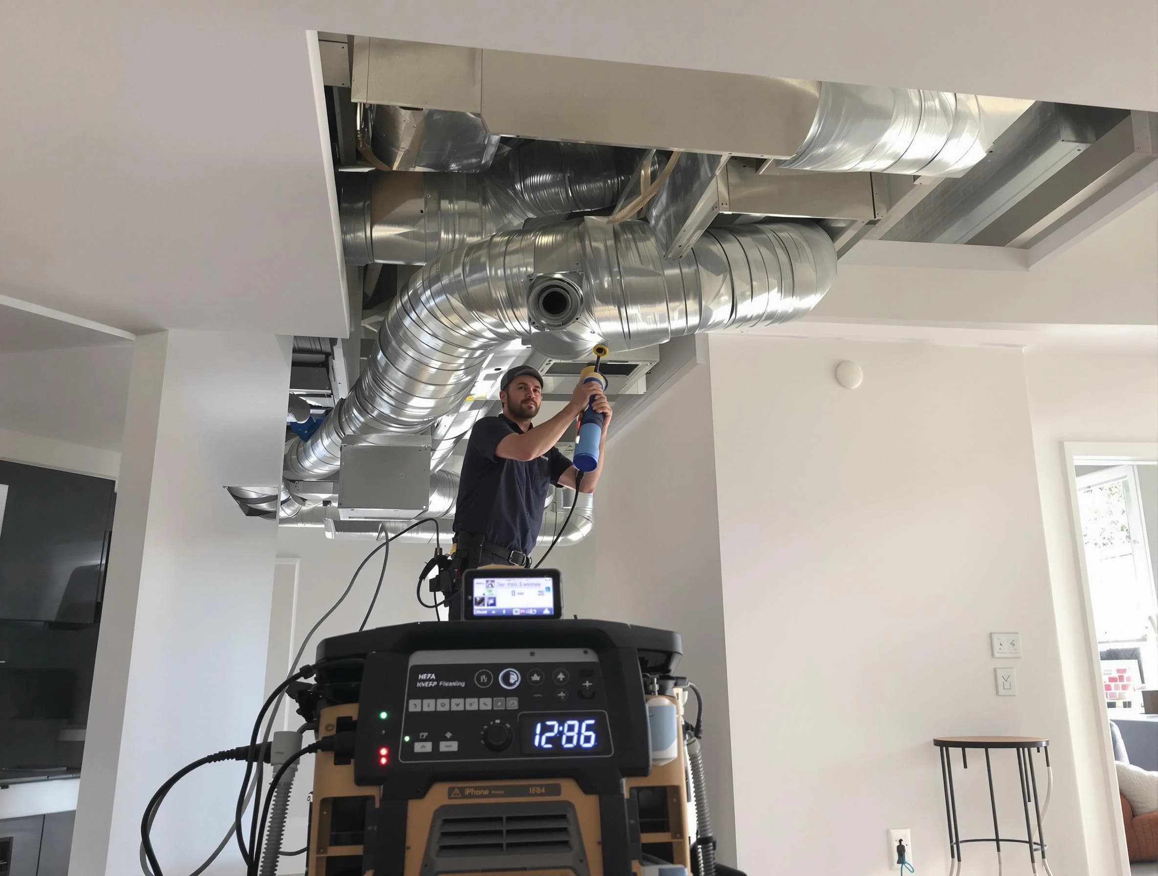 Advanced pure air duct cleaning by Brentwood Air Duct Cleaning in Brentwood