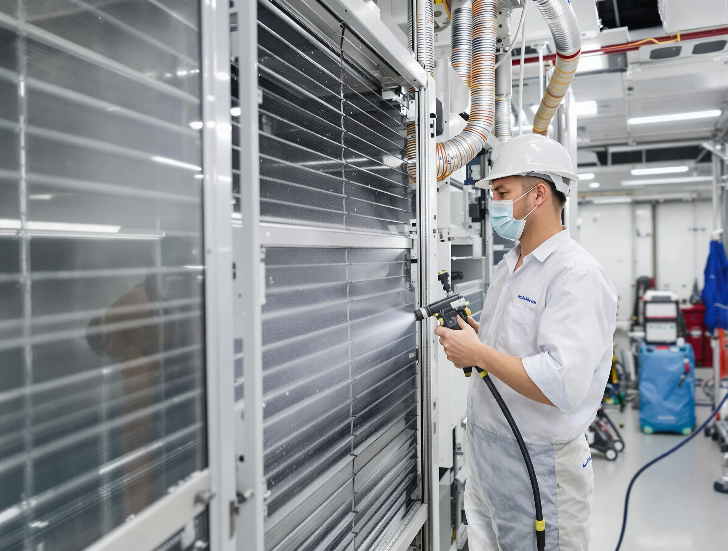 Professional AC coil cleaning by Brentwood Air Duct Cleaning in Brentwood