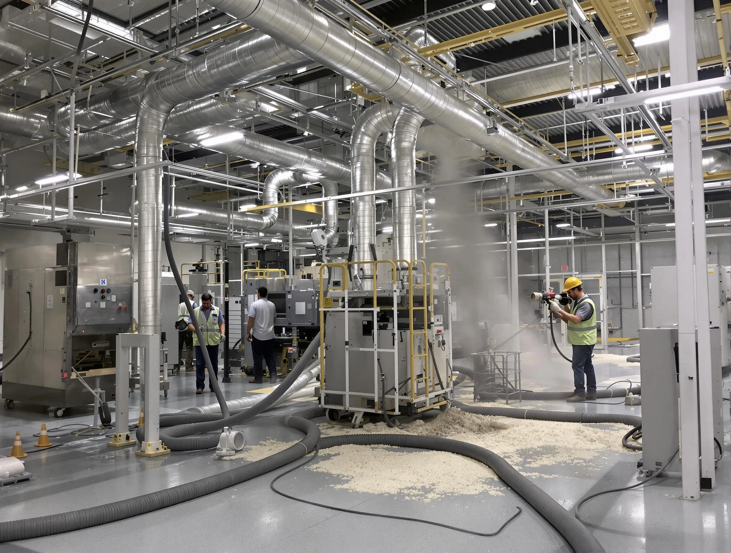 Heavy-duty industrial duct cleaning by Brentwood Air Duct Cleaning in Brentwood